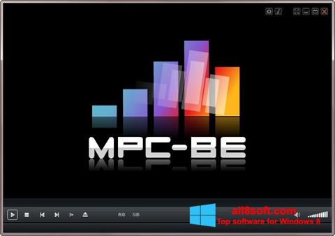 Posnetek zaslona MPC-BE Windows 8