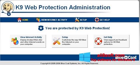 Posnetek zaslona K9 Web Protection Windows 8