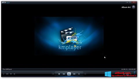 Posnetek zaslona KMPlayer Windows 8
