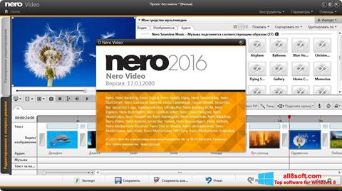 Posnetek zaslona Nero Video Windows 8