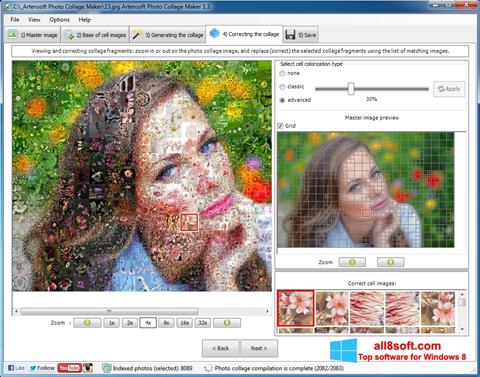 Posnetek zaslona Photo Collage Maker Windows 8