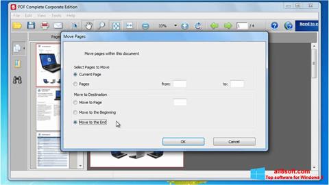 Posnetek zaslona PDF Complete Windows 8