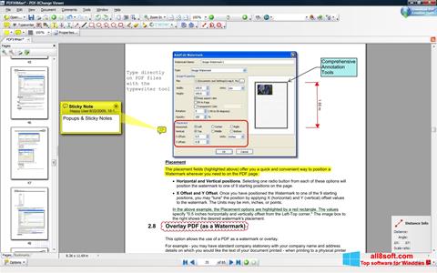 Posnetek zaslona PDF-XChange Viewer Windows 8