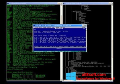 Posnetek zaslona QBasic Windows 8