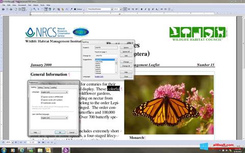 Posnetek zaslona Foxit Advanced PDF Editor Windows 8