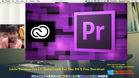 Posnetek zaslona Adobe Premiere Pro CC Windows 8