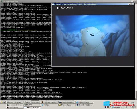 Posnetek zaslona MPlayer Windows 8