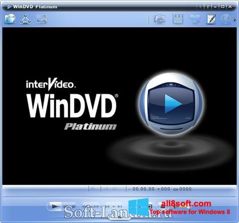 Posnetek zaslona WinDVD Windows 8