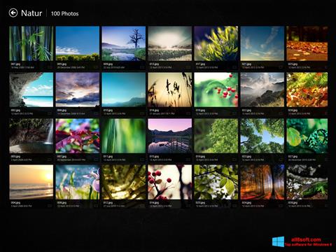 Posnetek zaslona Picasa Photo Viewer Windows 8